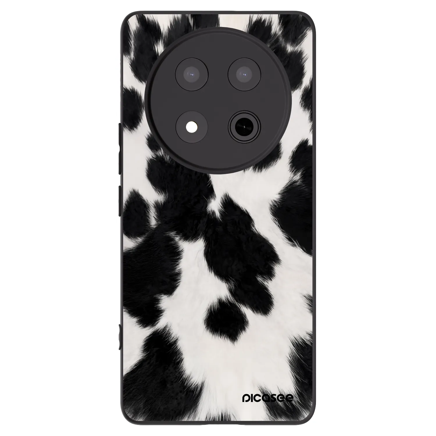 Picasee silikónový čierny obal pre Honor Magic7 Lite 5G - Black Moo