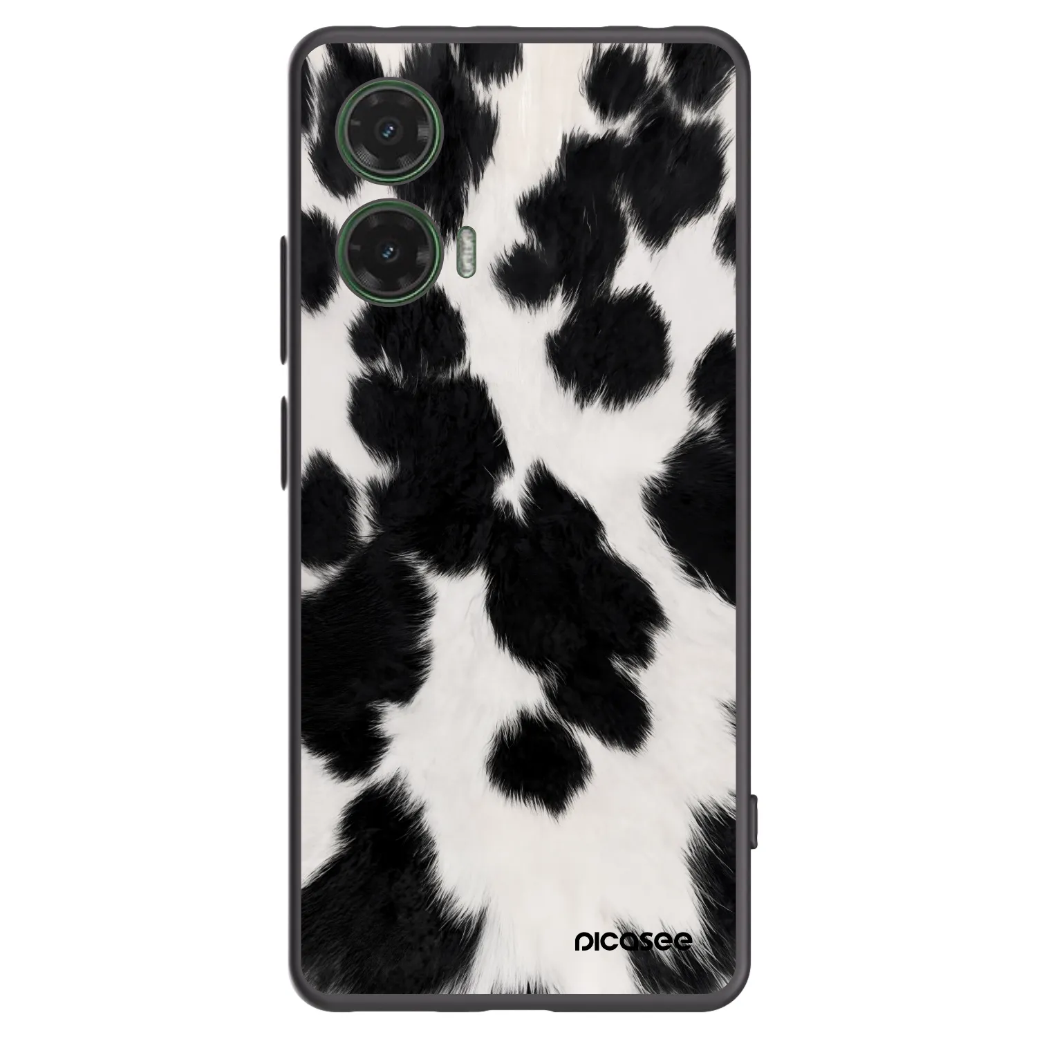 Picasee silikónový čierny obal pre Motorola Moto G35 5G - Black Moo