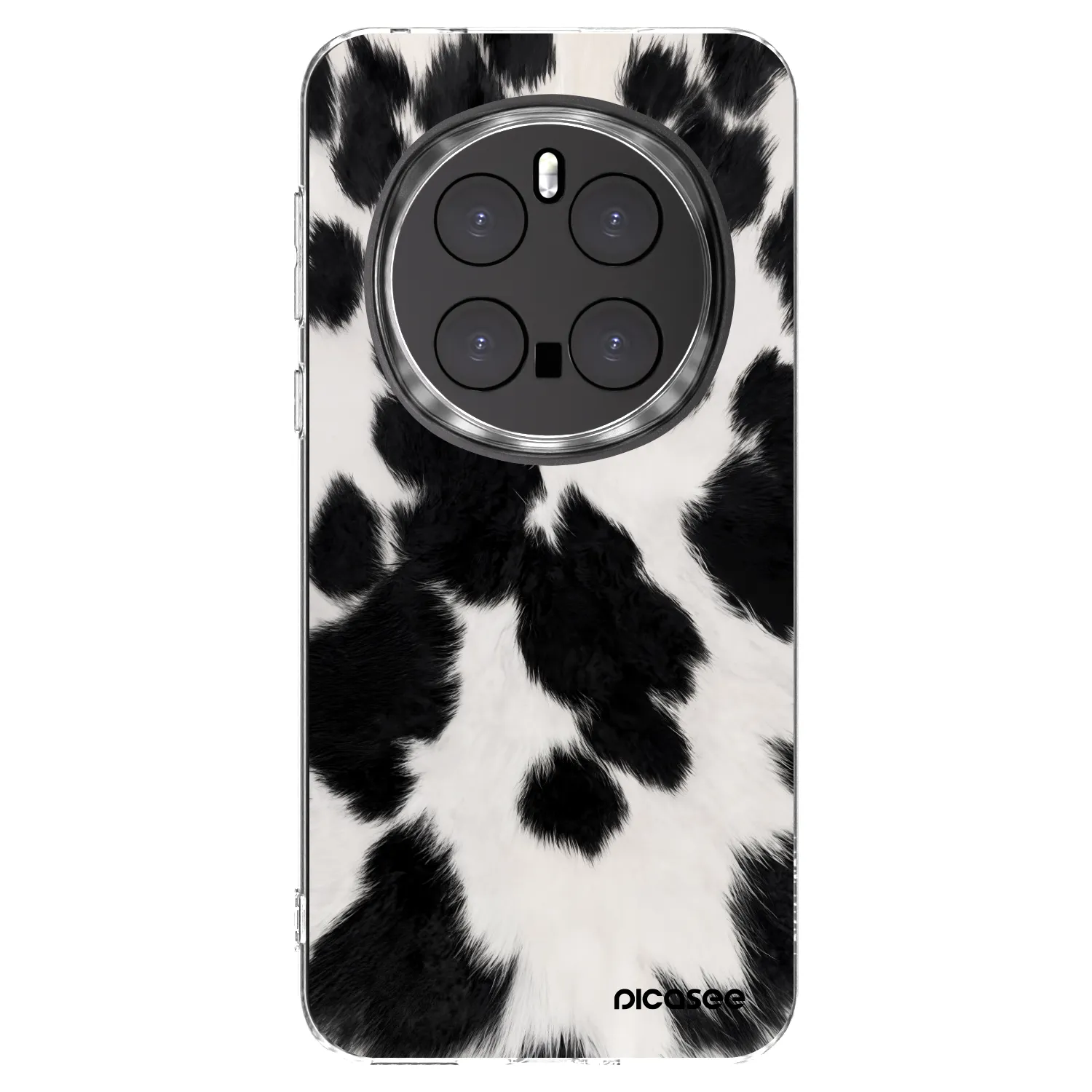 Picasee silikónový prehľadný obal pre Honor Magic7 Pro 5G - Black Moo
