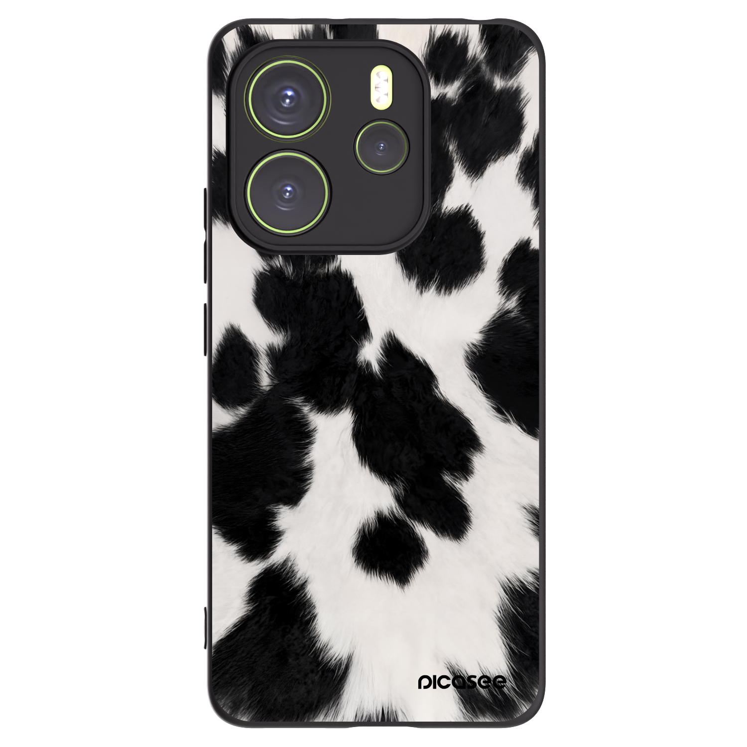 Picasee silikónový čierny obal pre Xiaomi Redmi Note 14 4G - Black Moo