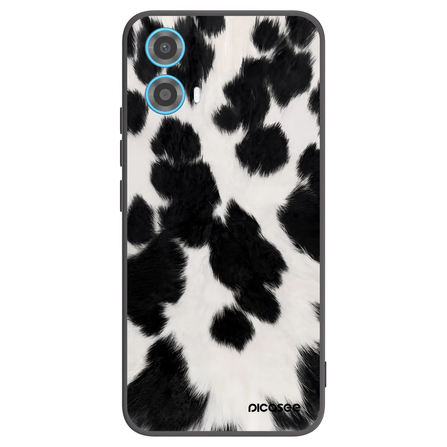 Picasee silikónový čierny obal pre Motorola Moto G34 5G - Black Moo
