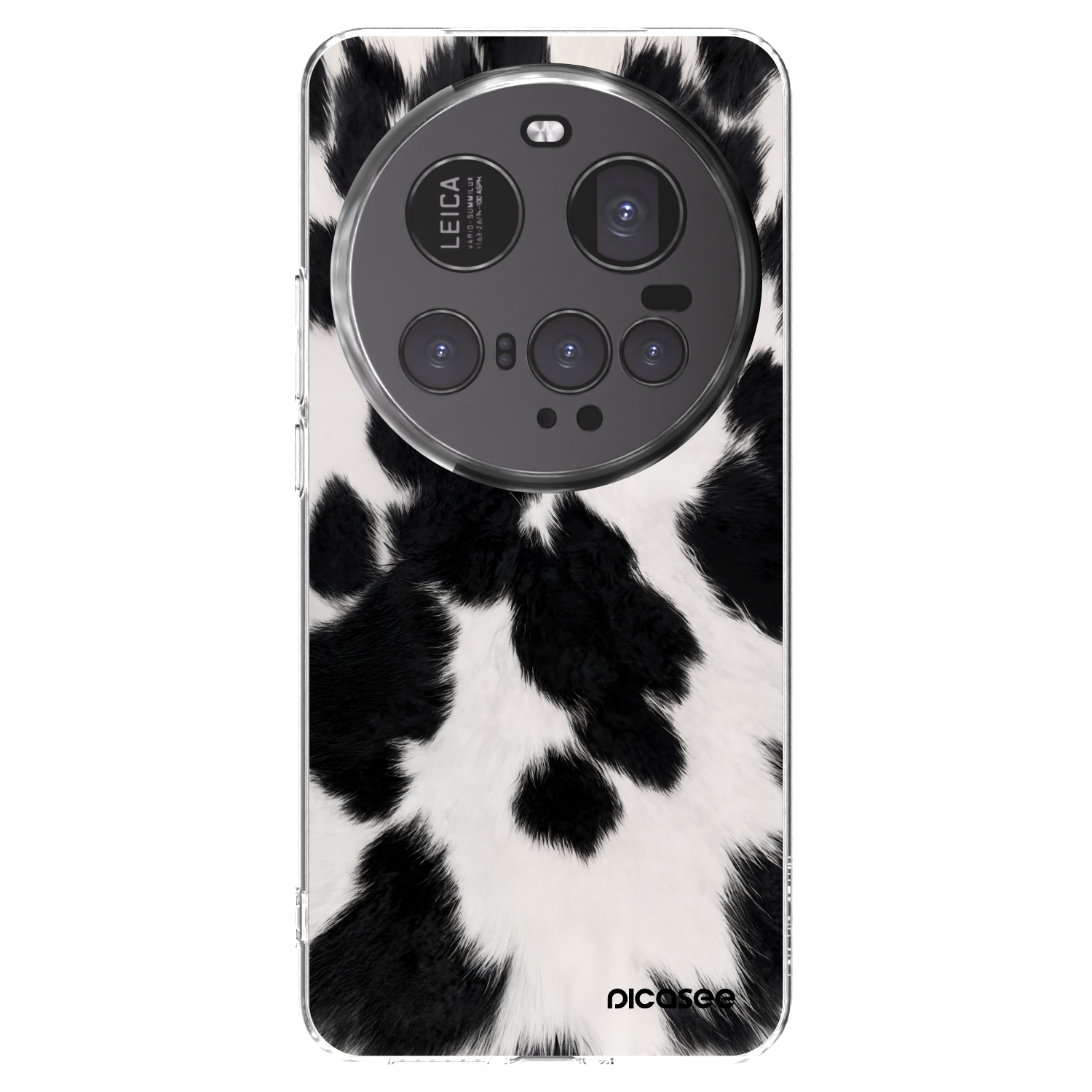 Picasee silikónový prehľadný obal pre Xiaomi 15 Ultra - Black Moo
