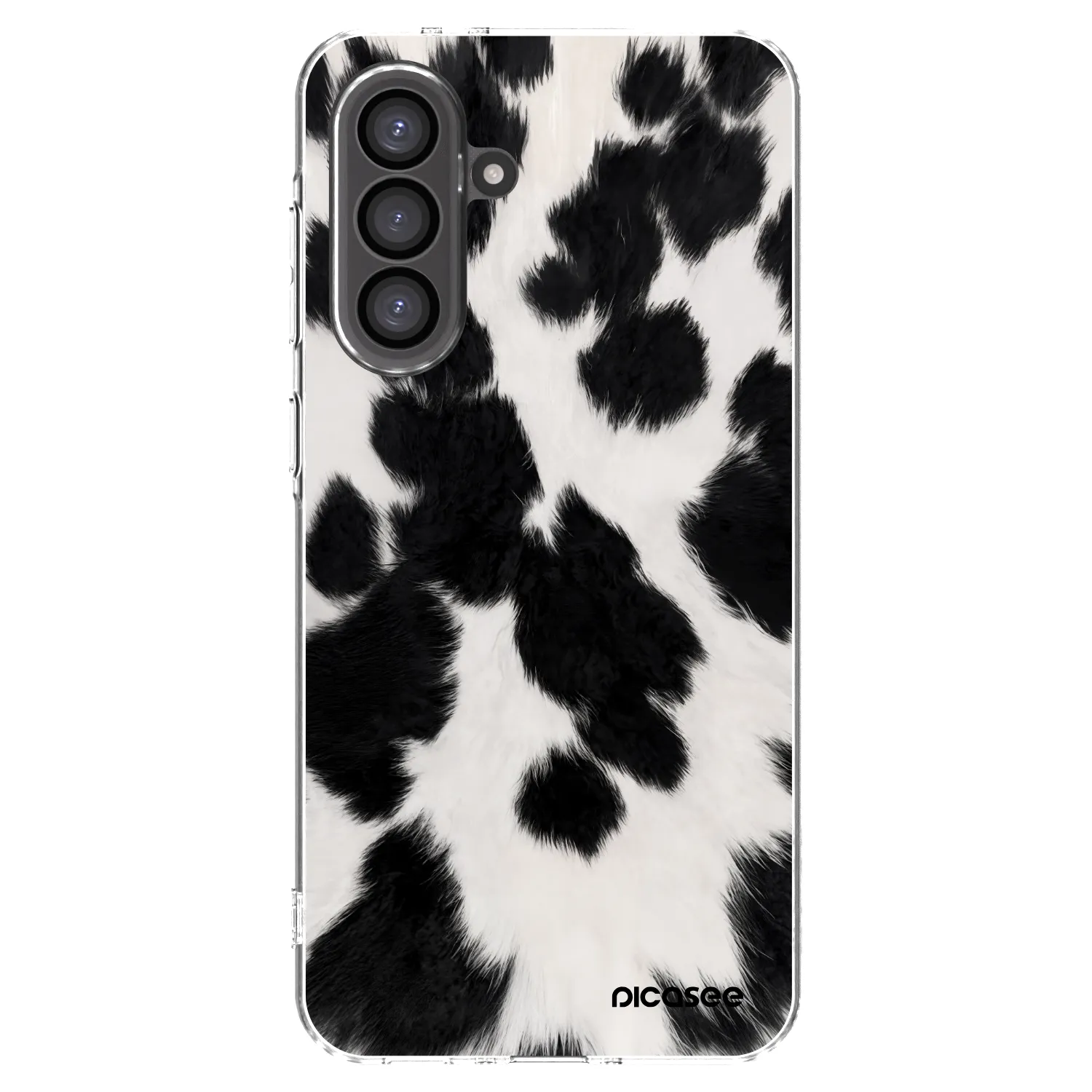 Picasee silikónový prehľadný obal pre Samsung Galaxy A56 5G A566B - Black Moo