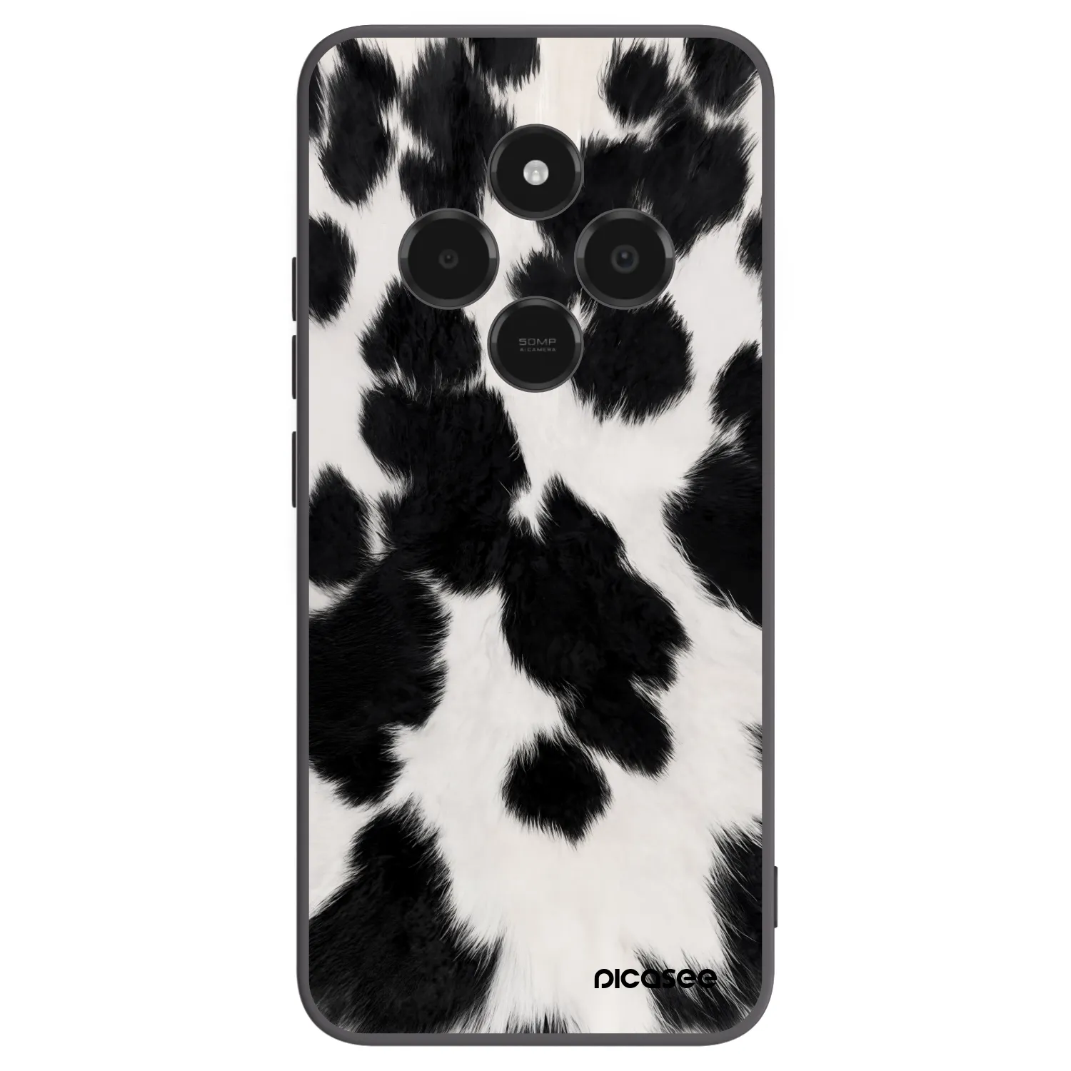 Picasee silikónový čierny obal pre Xiaomi Poco C75 - Black Moo