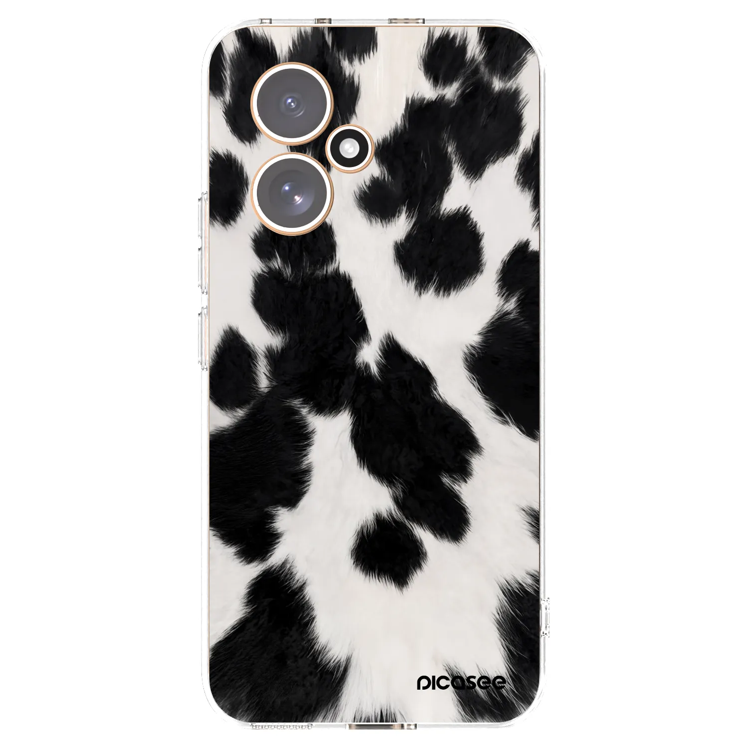 Picasee silikónový prehľadný obal pre Honor 400 5G - Black Moo