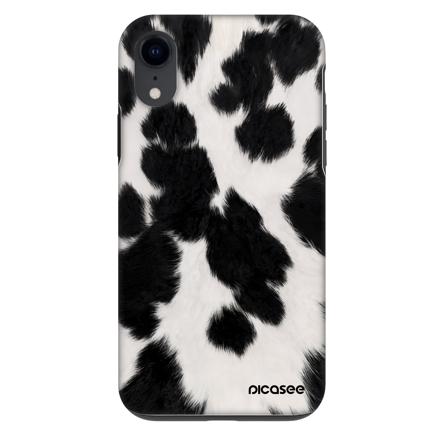 Picasee Fashion Case pre Apple iPhone XR - Black Moo