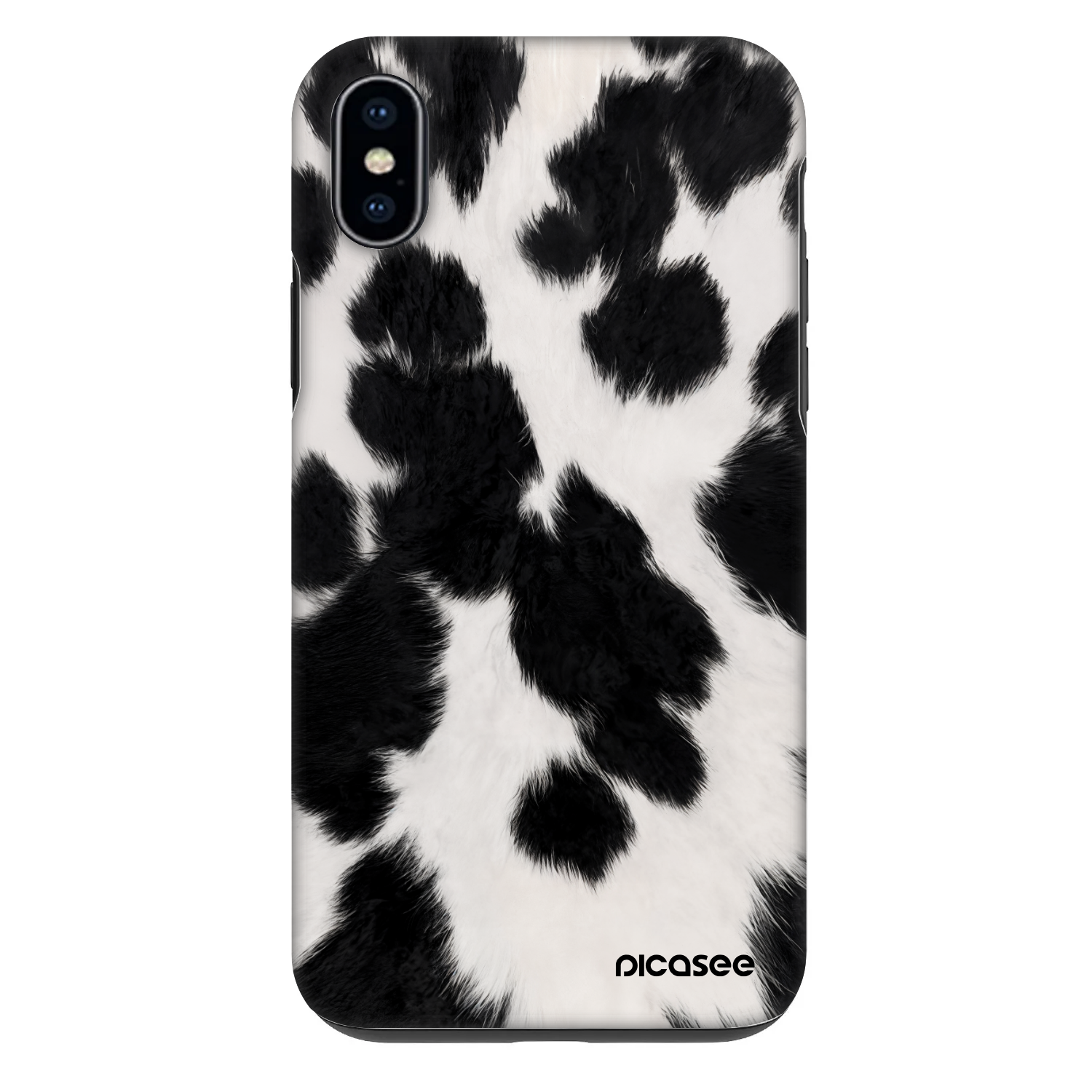 Picasee Fashion Case pre Apple iPhone XS Max - Black Moo