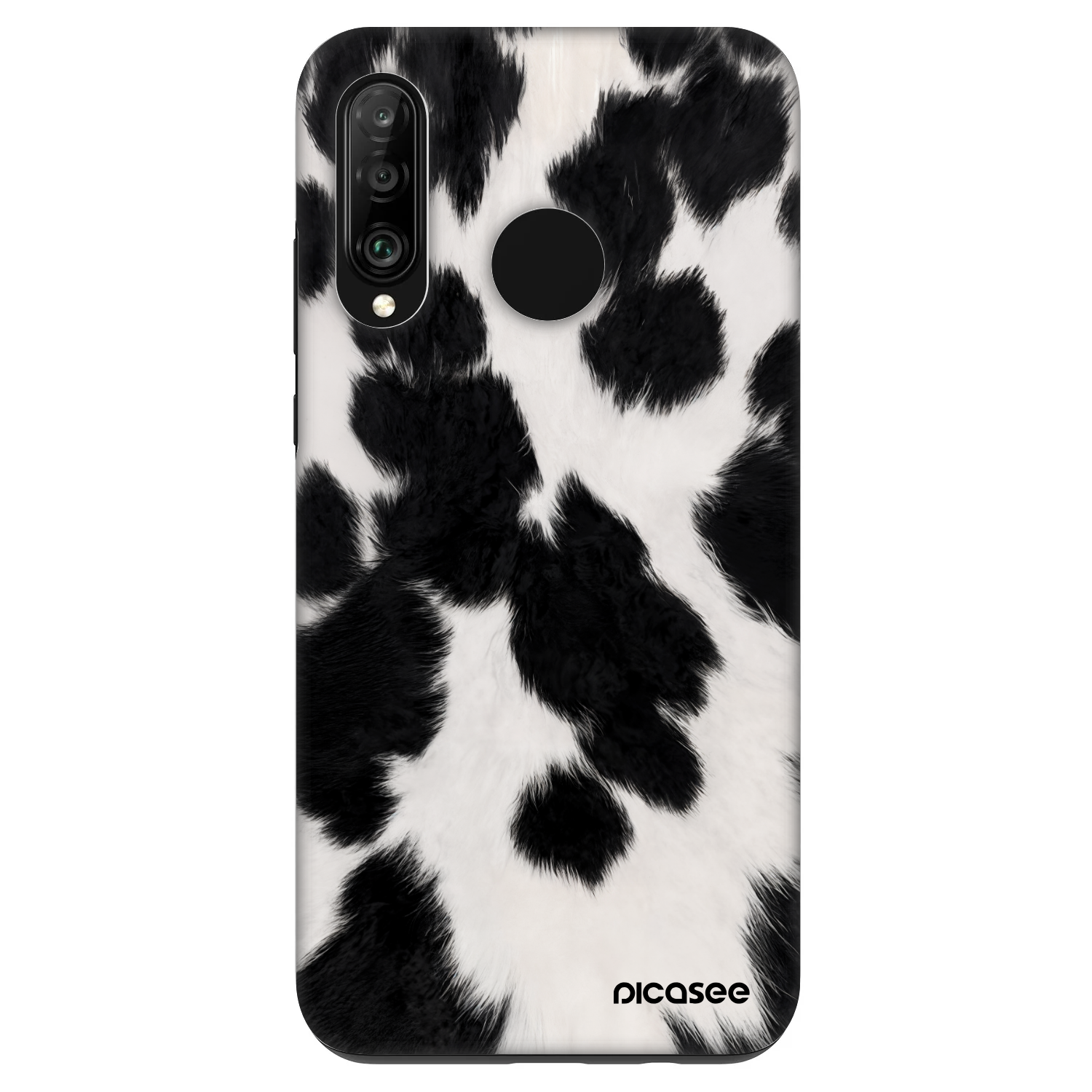 Picasee Fashion Case pre Huawei P30 Lite - Black Moo
