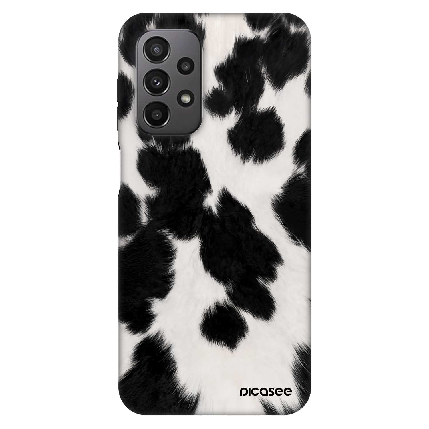 Picasee Fashion Case pre Samsung Galaxy A23 A235F 4G - Black Moo