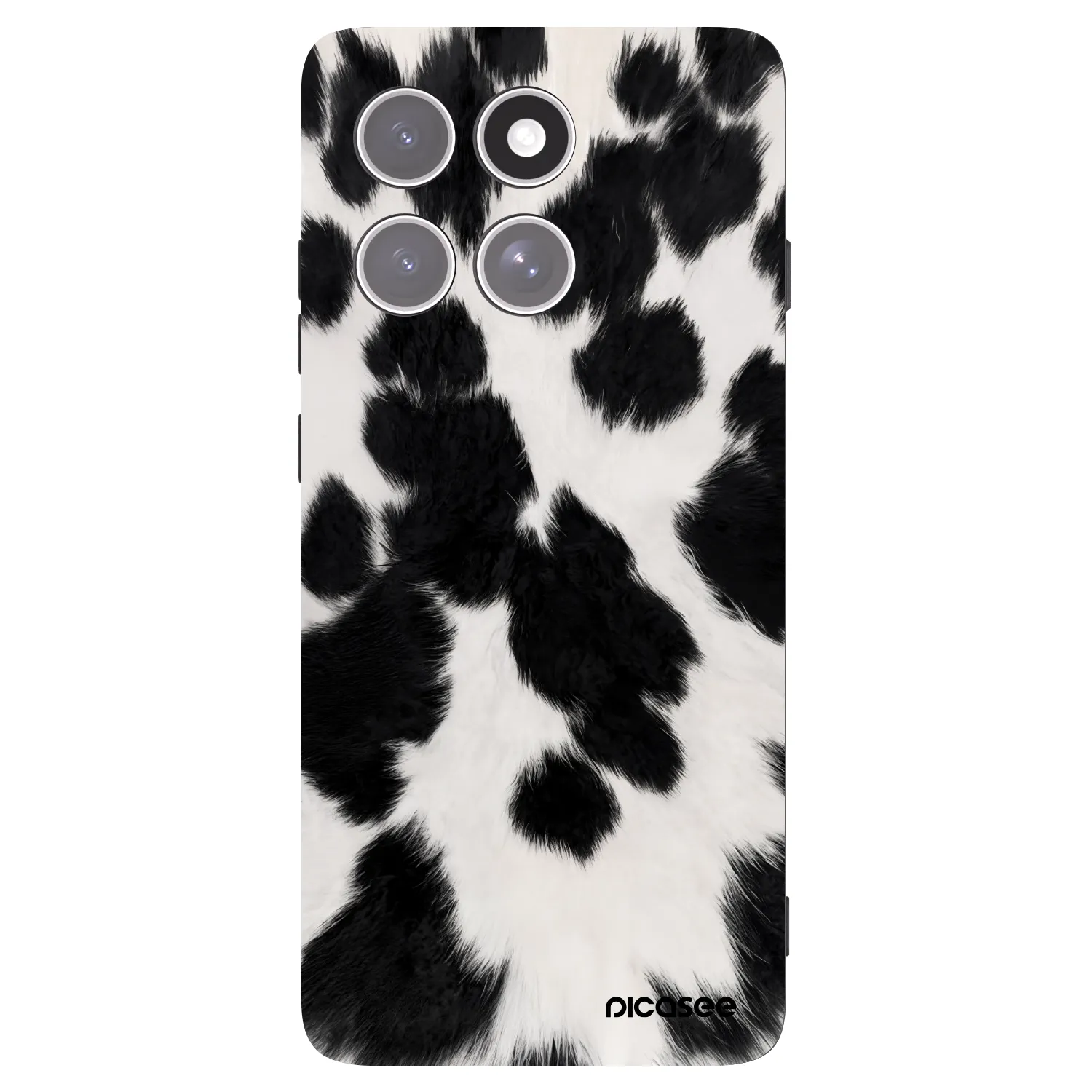 Picasee silikónový čierny obal pre Motorola Edge 60 Pro - Black Moo