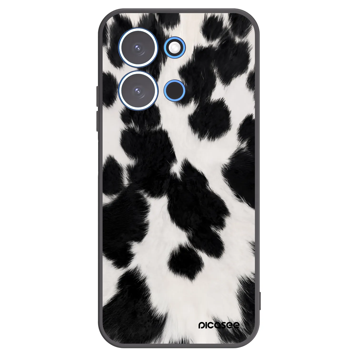 Picasee silikónový čierny obal pre Xiaomi Redmi 15C 4G - Black Moo