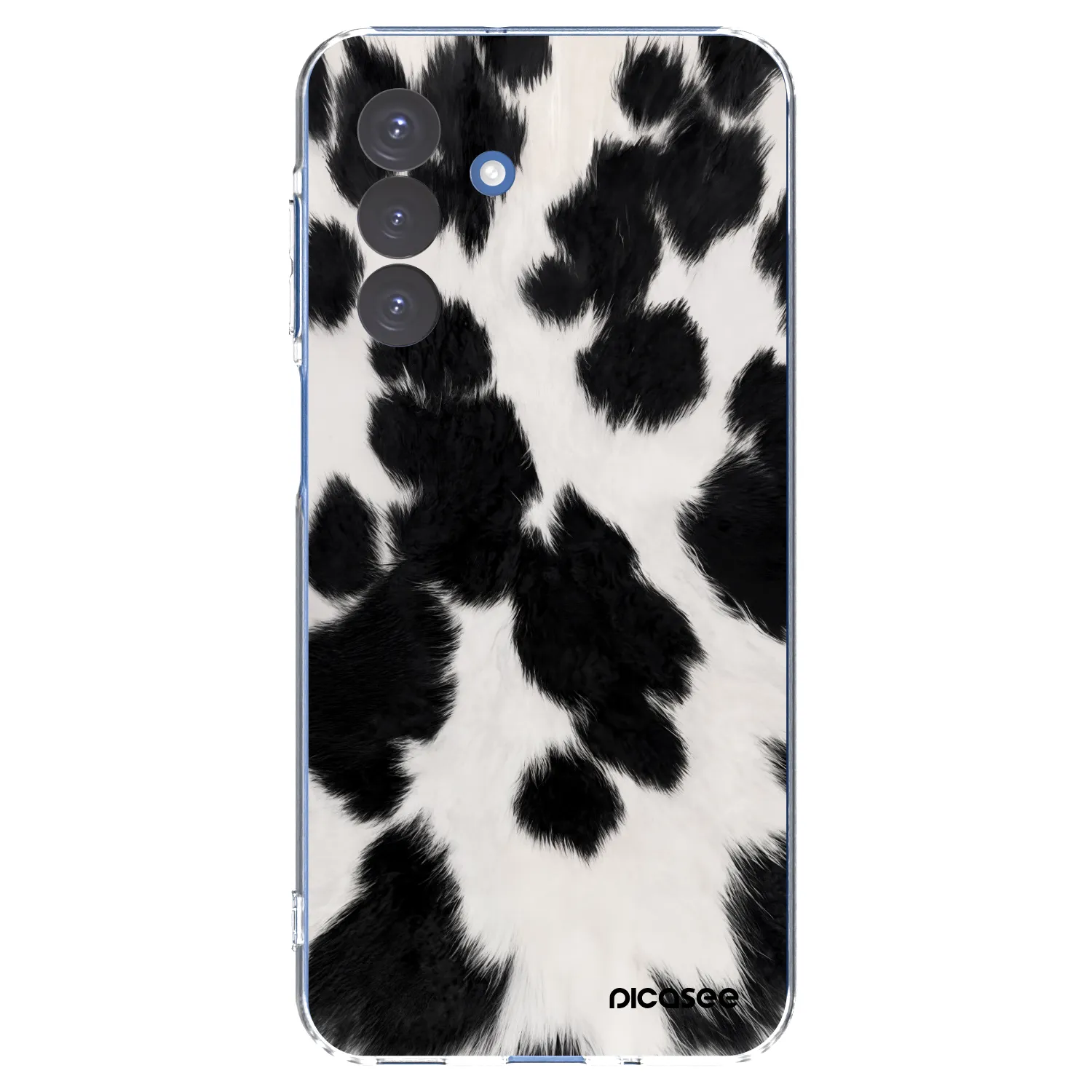 Picasee silikónový prehľadný obal pre Samsung Galaxy A17 5G - Black Moo