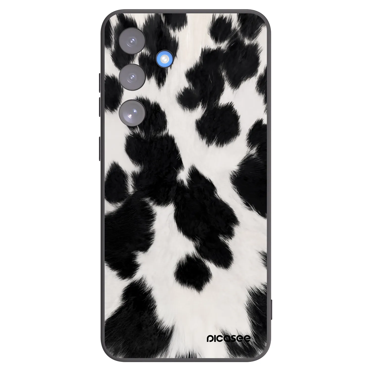 Picasee silikónový čierny obal pre Samsung Galaxy S25 FE 5G - Black Moo
