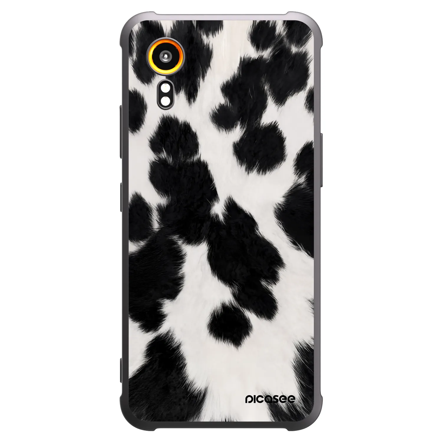 Picasee silikónový čierny obal pre Samsung Galaxy Xcover 7 - Black Moo