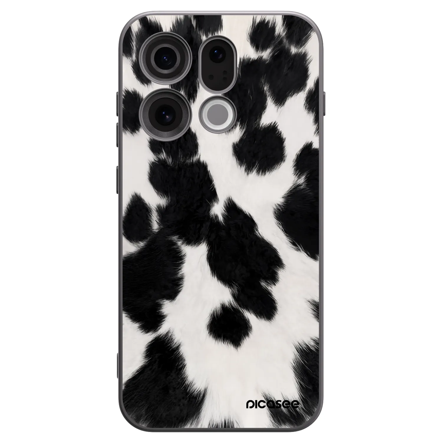 Picasee silikónový čierny obal pre OPPO Find X9 - Black Moo