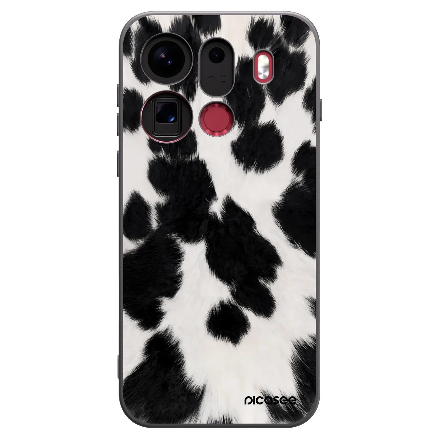 Picasee silikónový čierny obal pre OPPO Find X9 Pro - Black Moo