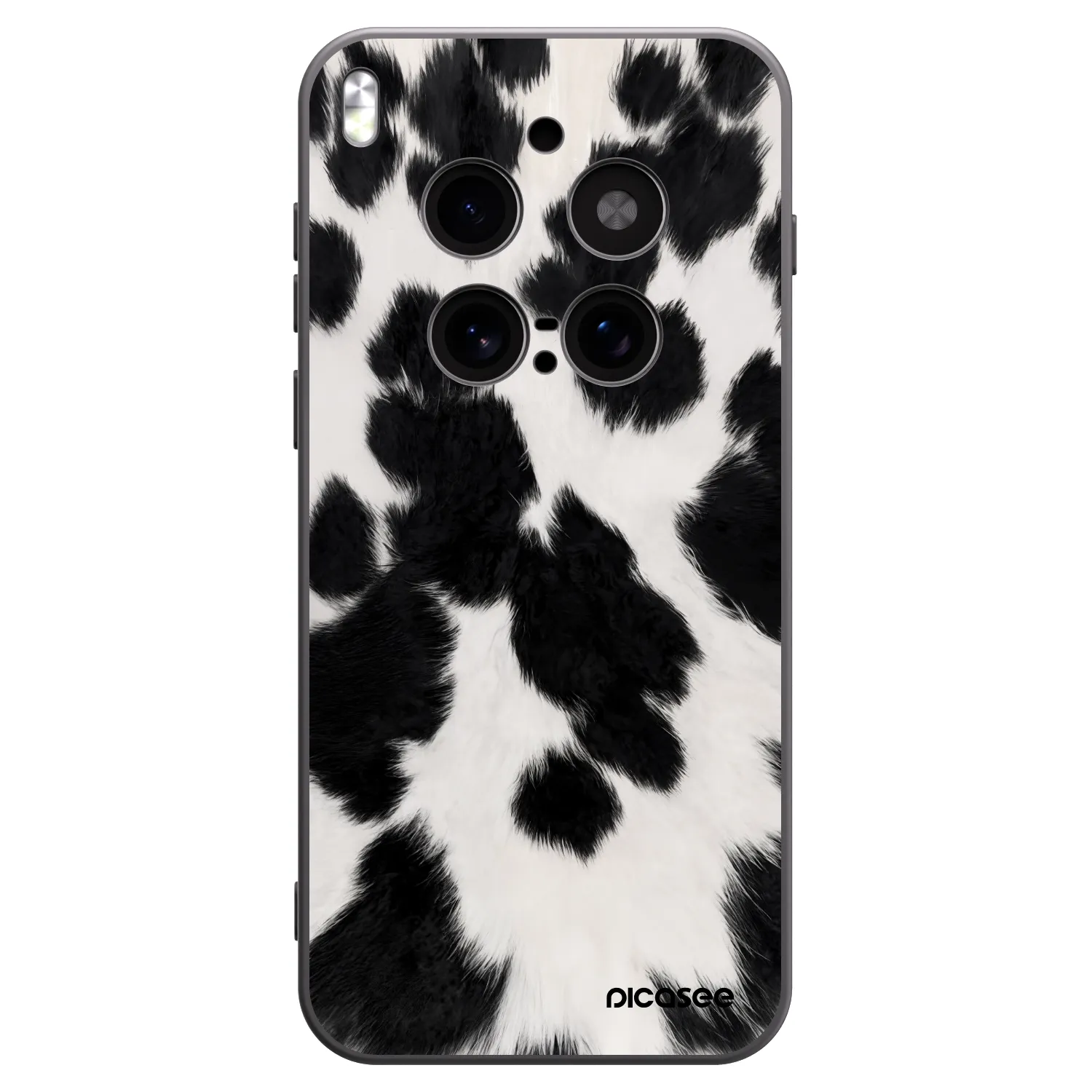 Picasee silikónový čierny obal pre Vivo X300 Pro - Black Moo