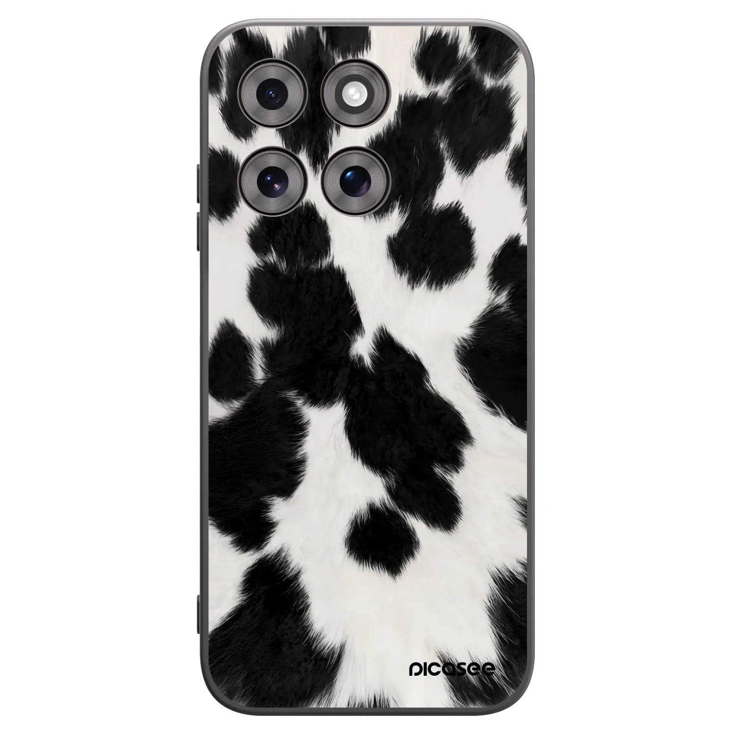 Picasee silikónový čierny obal pre Motorola Moto G77 - Black Moo