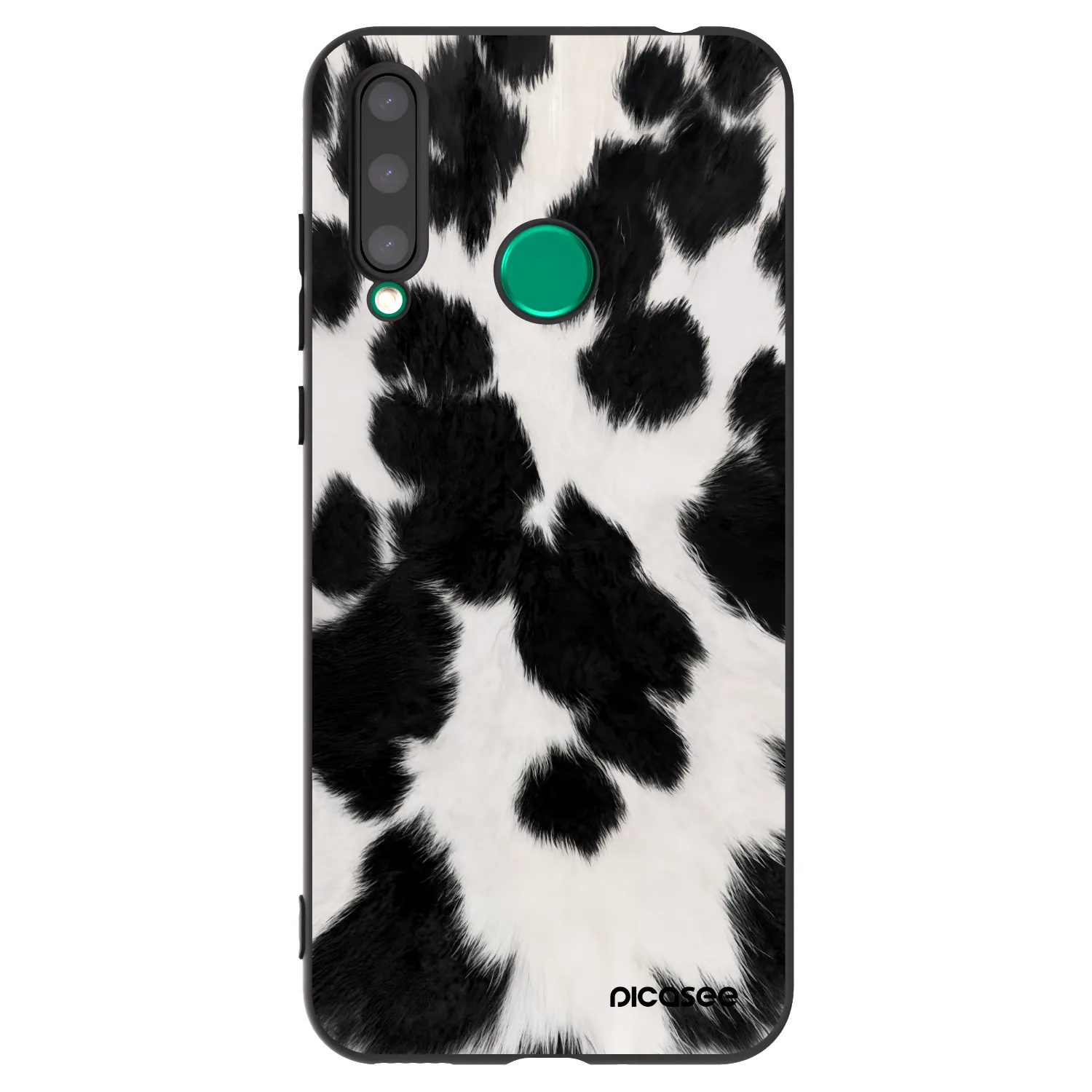 Picasee silikónový čierny obal pre Honor 20 Lite - Black Moo