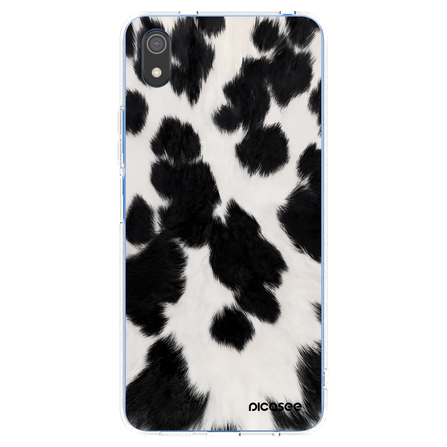 Picasee silikónový prehľadný obal pre Xiaomi Redmi 7A - Black Moo