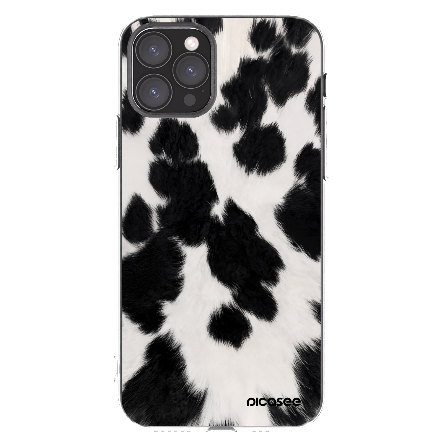 Picasee silikónový prehľadný obal pre Apple iPhone 11 Pro - Black Moo