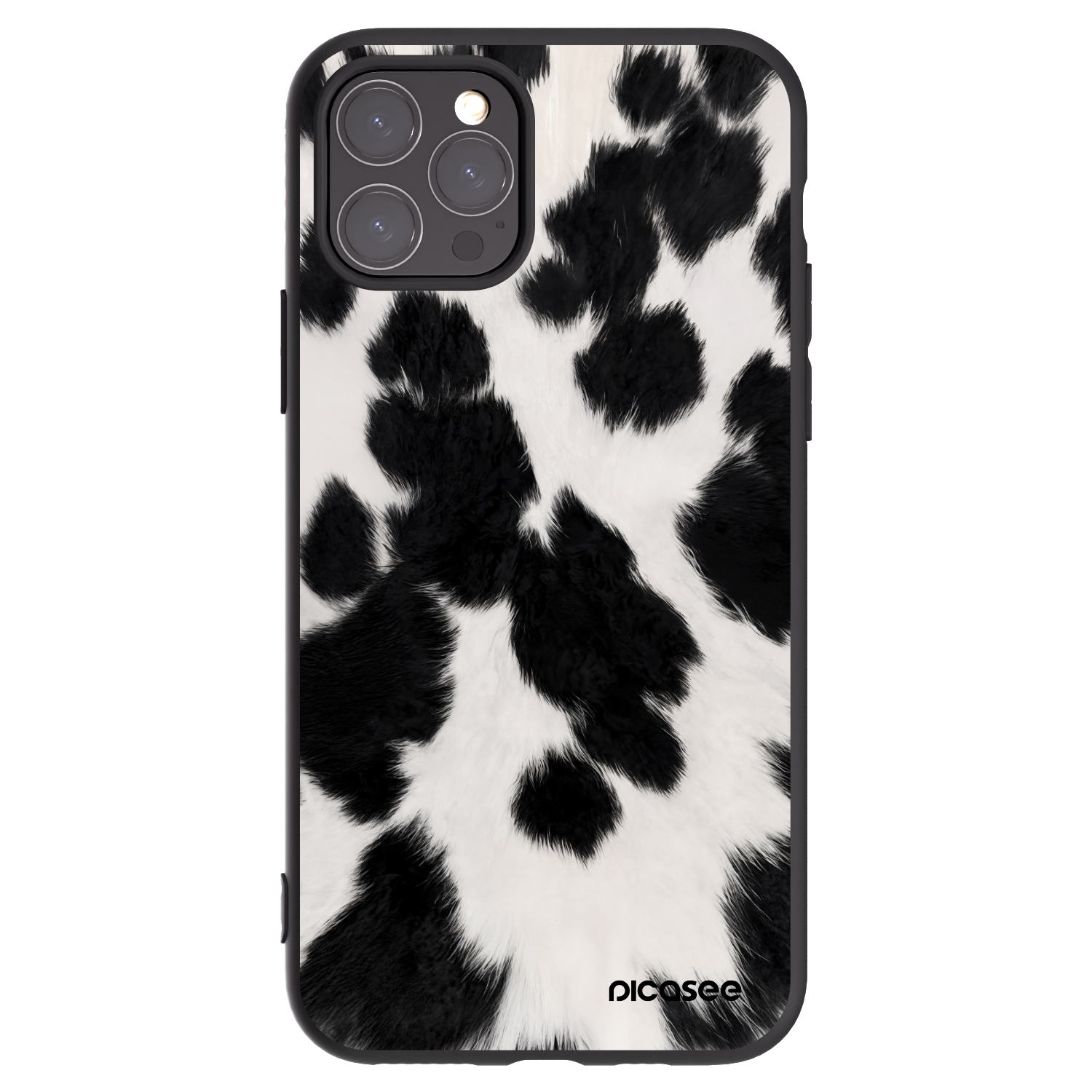 Picasee silikónový čierny obal pre Apple iPhone 11 Pro - Black Moo