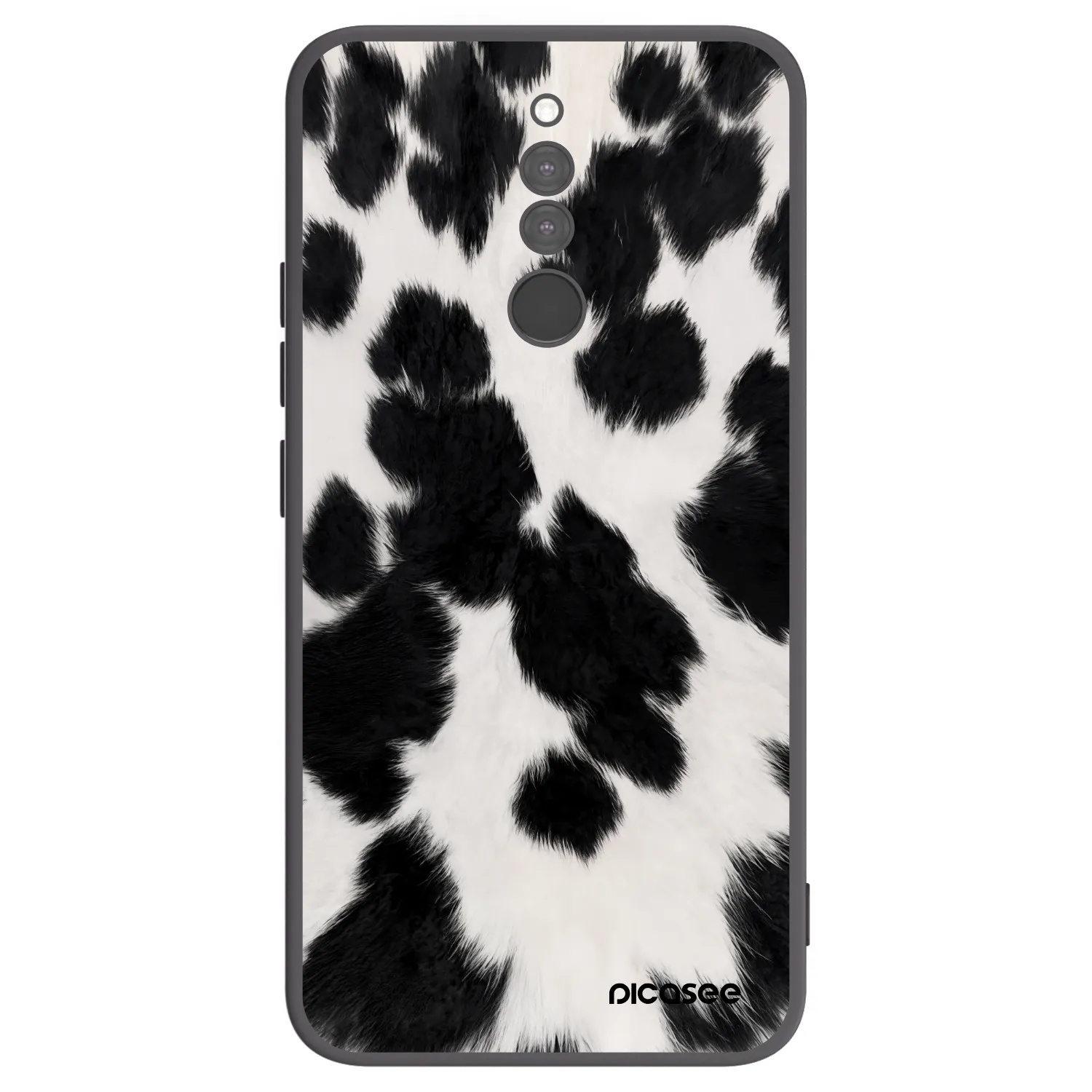 Picasee silikónový čierny obal pre Xiaomi Redmi 8 - Black Moo