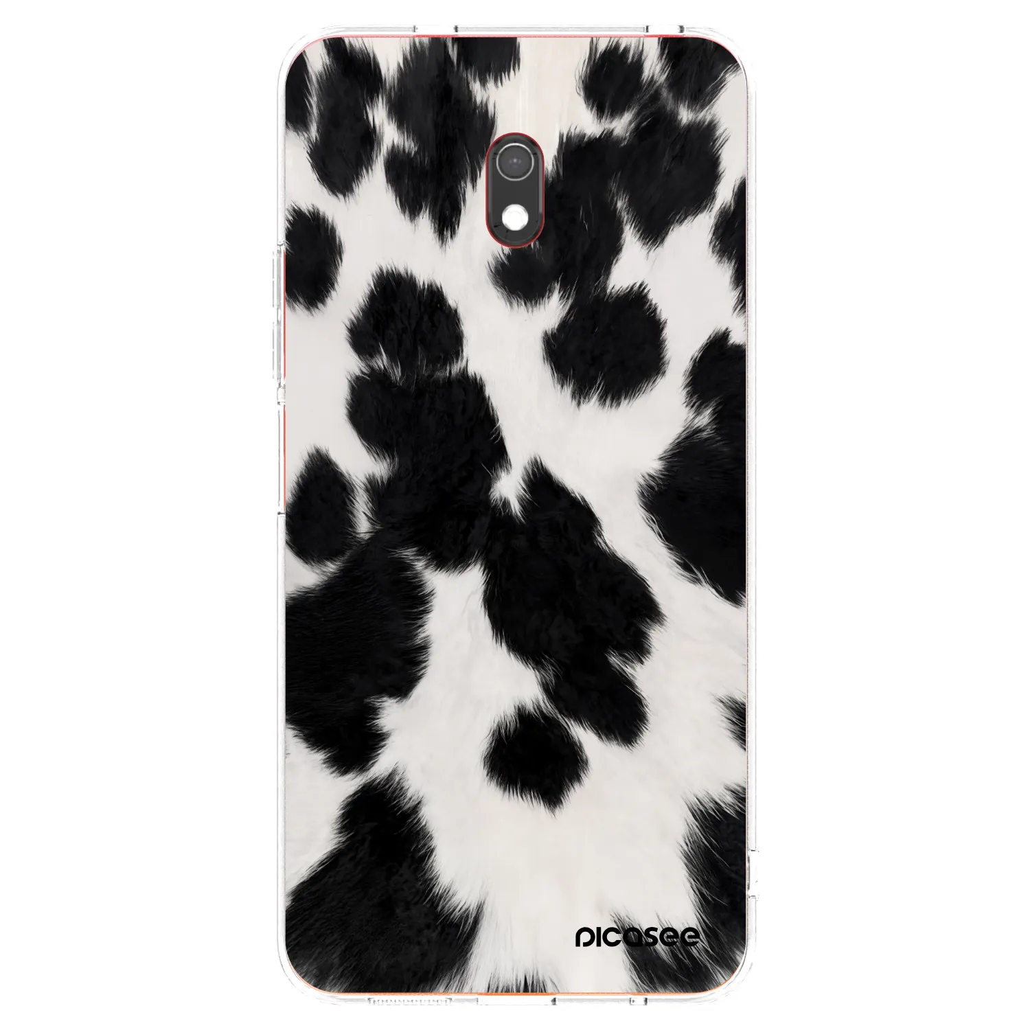 Picasee silikónový prehľadný obal pre Xiaomi Redmi 8A - Black Moo