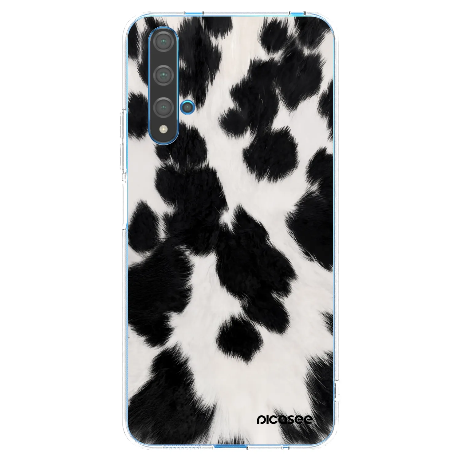 Picasee silikónový prehľadný obal pre Huawei Nova 5T - Black Moo