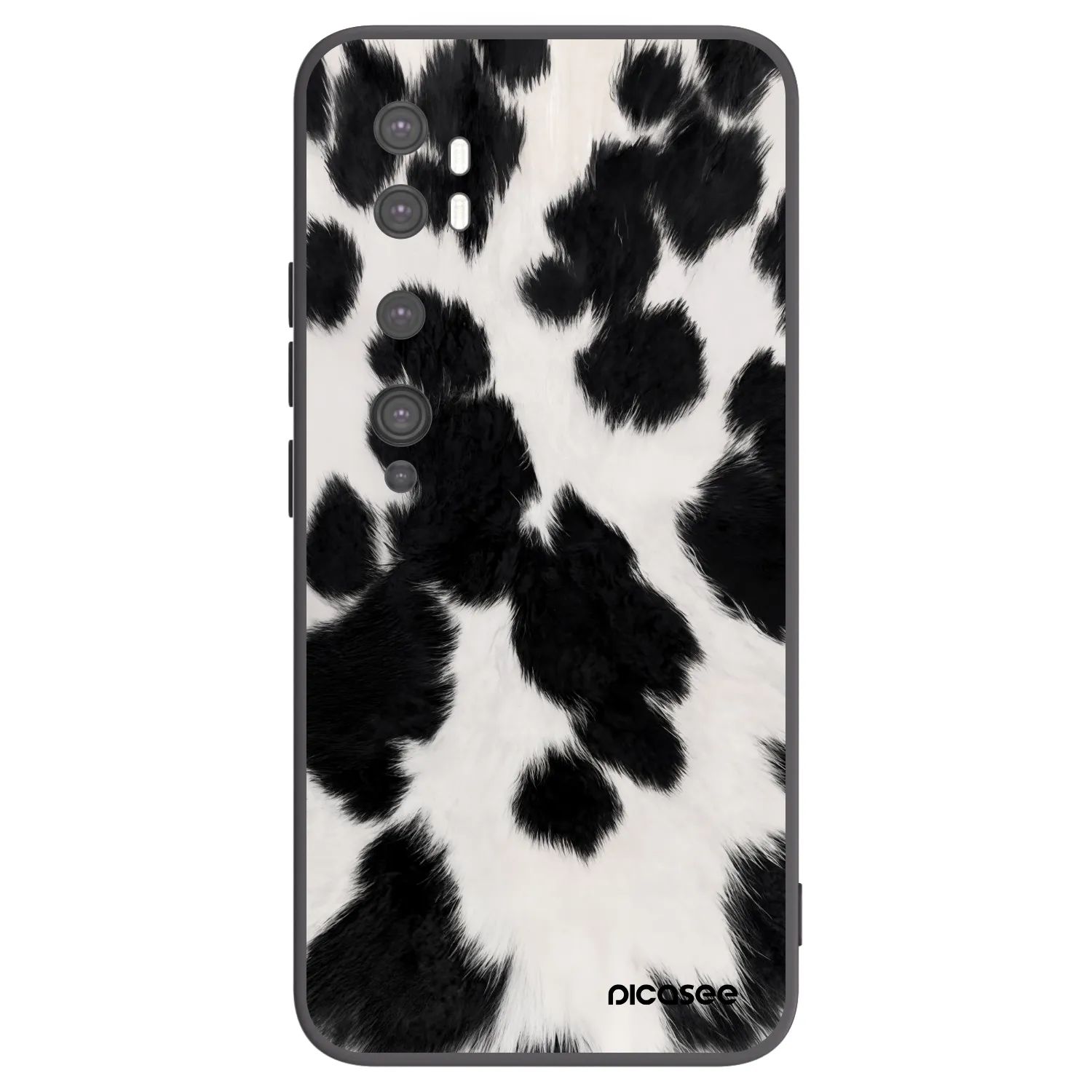Picasee silikónový čierny obal pre Xiaomi Mi Note 10 (Pro) - Black Moo