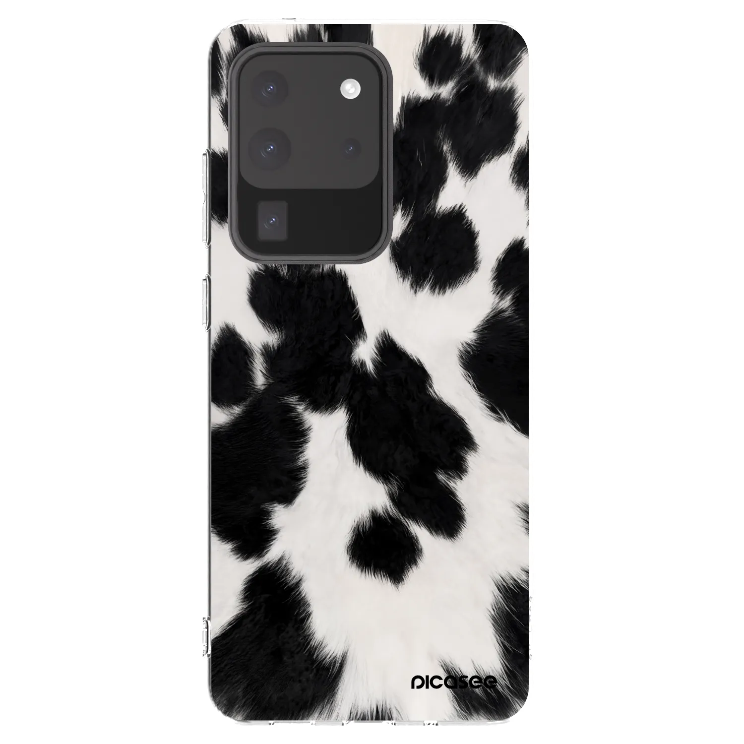 Picasee silikónový prehľadný obal pre Samsung Galaxy S20 Ultra 5G G988F - Black Moo