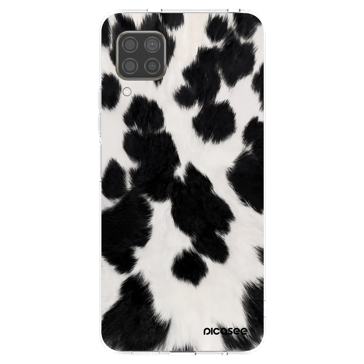 Silikónový prehľadný obal pre Huawei P40 Lite - Black Moo