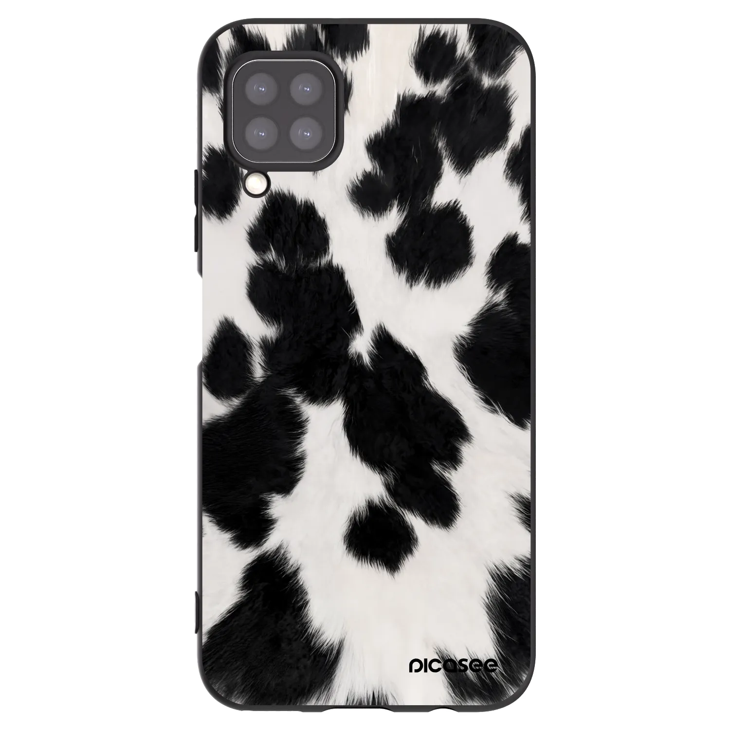 Picasee silikónový čierny obal pre Huawei P40 Lite - Black Moo