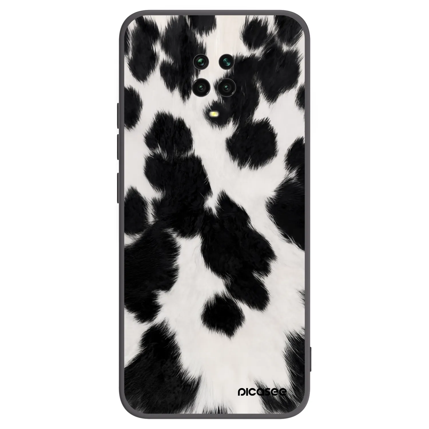 Picasee silikónový čierny obal pre Xiaomi Redmi Note 9 Pro - Black Moo