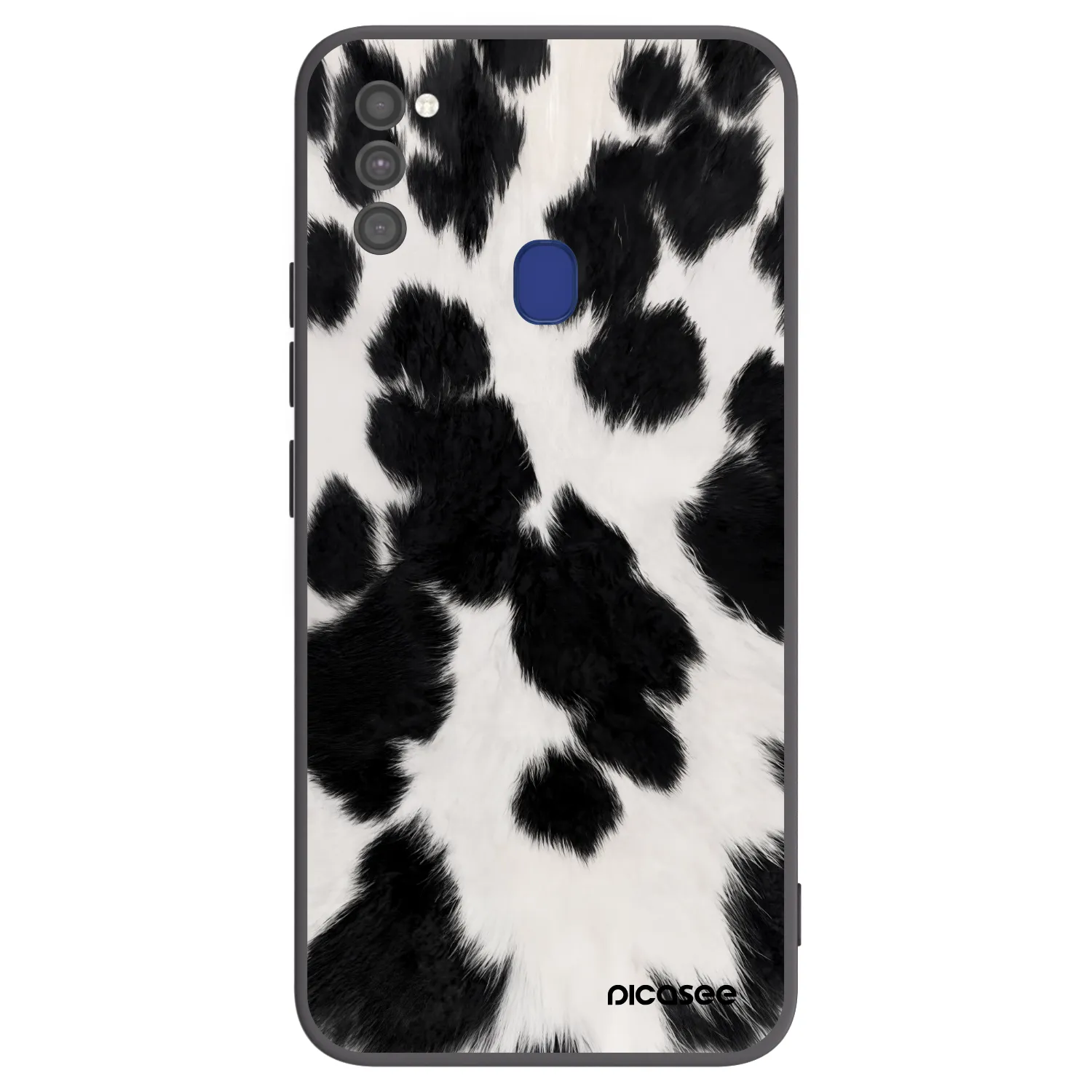 Picasee silikónový čierny obal pre Samsung Galaxy M21 M215F - Black Moo