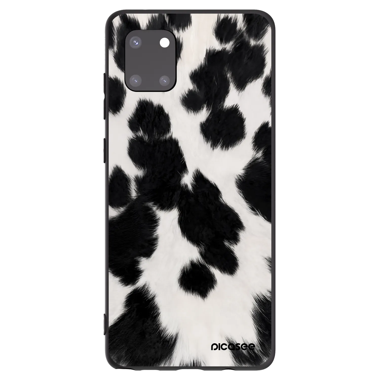 Picasee silikónový čierny obal pre Samsung Galaxy Note 10 Lite N770F - Black Moo
