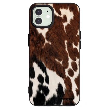 Picasee silikónový čierny obal pre Apple iPhone 12 - Rust
