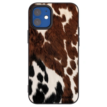 Picasee silikónový čierny obal pre Apple iPhone 12 mini - Rust