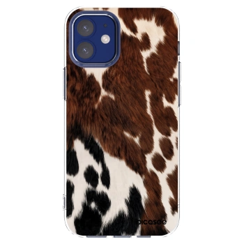 Picasee silikónový prehľadný obal pre Apple iPhone 12 mini - Rust