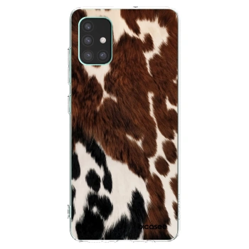 Picasee silikónový prehľadný obal pre Samsung Galaxy M51 M515F - Rust