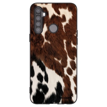 Picasee silikónový čierny obal pre Realme 6i - Rust