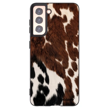 Picasee silikónový čierny obal pre Samsung Galaxy S21 5G G991B - Rust