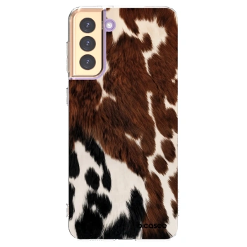 Picasee silikónový prehľadný obal pre Samsung Galaxy S21+ 5G G996F - Rust