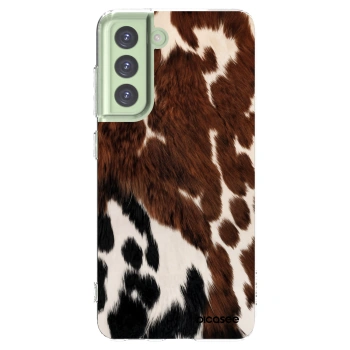 Picasee silikónový prehľadný obal pre Samsung Galaxy S21 FE 5G - Rust