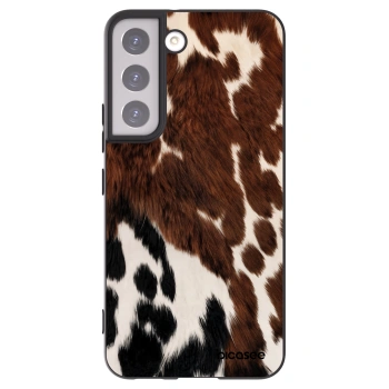 Picasee silikónový čierny obal pre Samsung Galaxy S22 5G - Rust