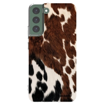 Picasee silikónový prehľadný obal pre Samsung Galaxy S22+ 5G - Rust