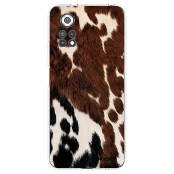 Picasee silikónový prehľadný obal pre Xiaomi Poco X4 Pro 5G - Rust