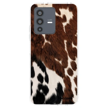 Picasee silikónový prehľadný obal pre Vivo V23 5G - Rust