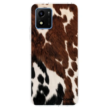 Picasee silikónový prehľadný obal pre Vivo Y01 - Rust