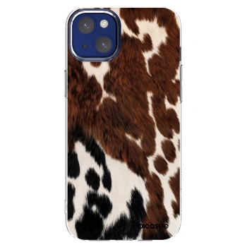 Picasee silikónový prehľadný obal pre Apple iPhone 14 Plus - Rust